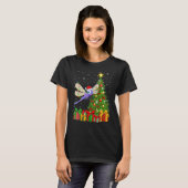 Dragonfly   Xmas Holiday Santa Dragonfly Christmas Tシャツ (正面フル)