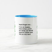 DragonLaffs.com -笑うドラゴン マグカップ (中央)
