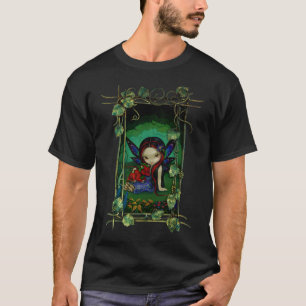 Dragonlingの庭Iのゴシック様式妖精のドラゴンのワイシャツ Tシャツ