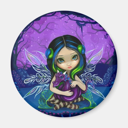 "Dragonling Garden II"マグネット マグネット (正面)