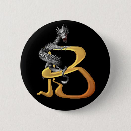 Dragonlore最初のB 缶バッジ (正面)