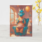 Dragon's Birthday Blaze カード (黄色い花)