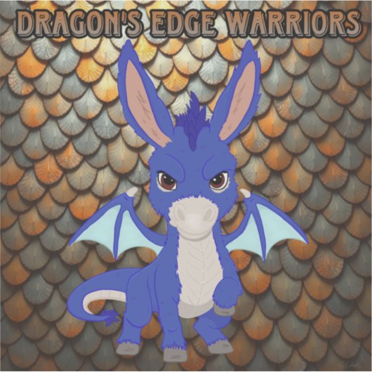 Dragon's Edge Sticker シール (正面)