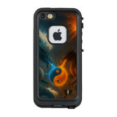 Dragons – Feu et Eau en Duel Éternel LifeProof iPhoneケース (裏面)