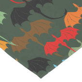 Dragons Green Flight Fantasy ミディアムテーブルランナー (コーナー)