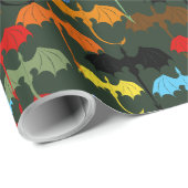 Dragons Green Flight Fantasy ラッピングペーパー (ロールコーナー)