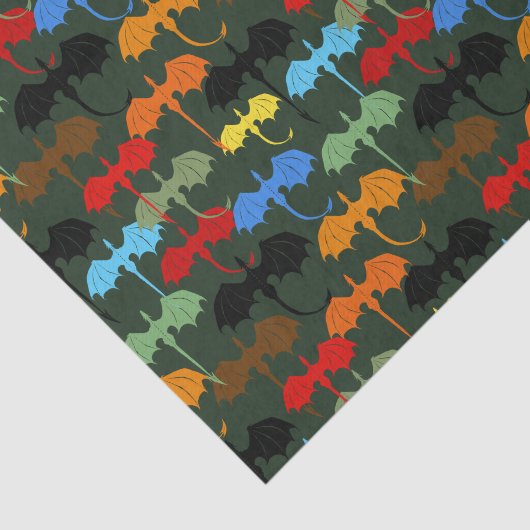 Dragons Green Flight Fantasy 薄葉紙 (詳細)