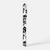 Dragons outline pattern 05.b.DOLP01 iPhoneケース (右側面)