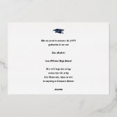 Dragons Rococo Cartouche Photo Template Foil 箔招待状 (裏面)