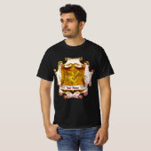 Dragons Shield  Family Crest Surname  t-shirt Tシャツ (正面フル)