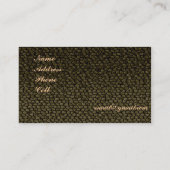 DragonSkin日曜日の名刺 名刺 (裏面)