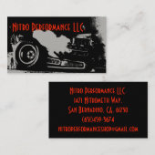 Dragsterの名刺 名刺 (正面/裏面)