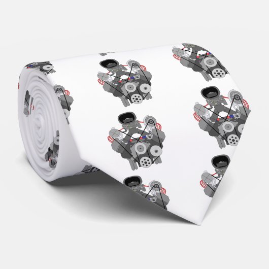 Dragsterエンジン ネクタイ (ロール)