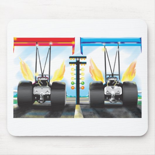 dragsters マウスパッド (正面)