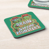 Drain the Swamp Monsters Coaster Set コースター (左側)