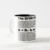 Drake_Equation ツートーンマグカップ (正面左)