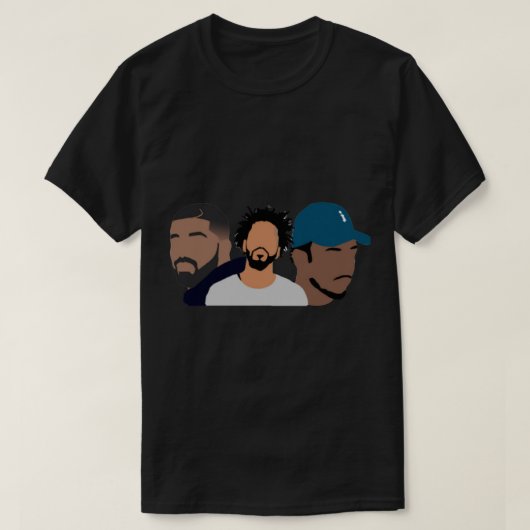 Drake、J Cole、Kendrick Lamar Shirtクラシック T-Shi Tシャツ (デザイン正面)