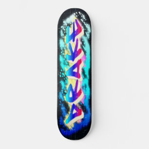 Graffitiスケートボード | Zazzle JP