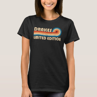 DRAKES姓レトロヴィンテージ80s 90s誕生日Reun Tシャツ