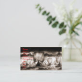 Drakkarの名刺 名刺 (スタンド正面)