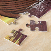 Drakkarまたはバイキングの船- 3Dは描写します ジグソーパズル (側面)