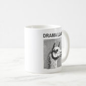 Drama Llama Funny Classic Mug コーヒーマグカップ (正面右)