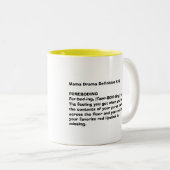Drama Mug友のママ ツートーンマグカップ (正面右)