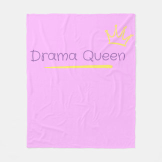 Drama Queen フリースブランケット