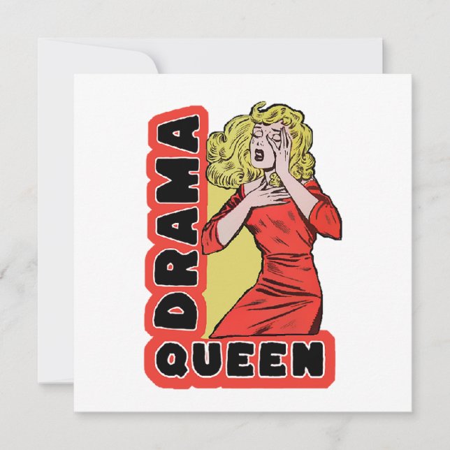 Drama Queen because everything excites me too much (正面)