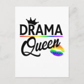 Drama Queen | LGBTQ Pride ポストカード (正面)