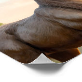 Dramatic Animal Art: Robust Reindeer Portrait ポスター (角)