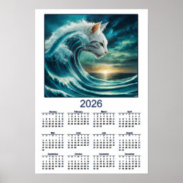 Dramatic Cat and Ocean 2026 ポスター