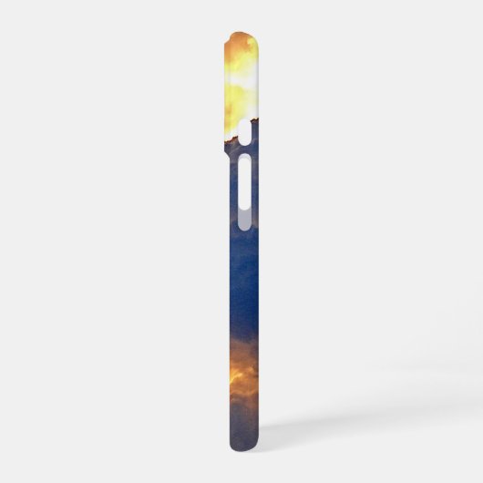 Dramatic Cloud Formation iPhone 16ケース (左側面)