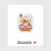 Dramatic Duck Funny Sarcastic Sticker シール (シート)