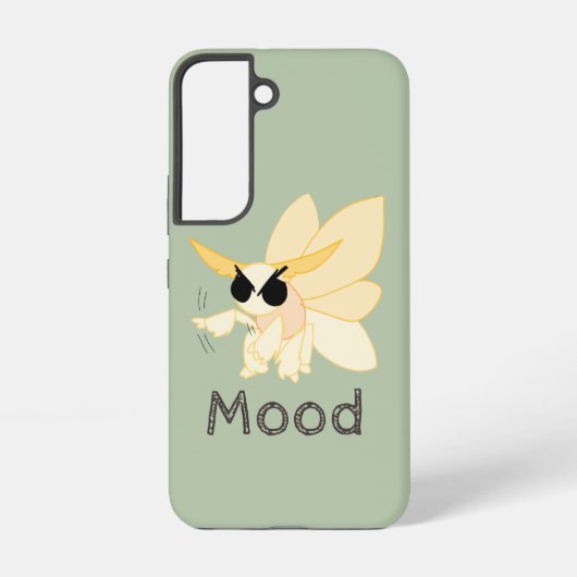 Dramatic Imperial Moth Phone Case Samsung Galaxyケース (裏面)