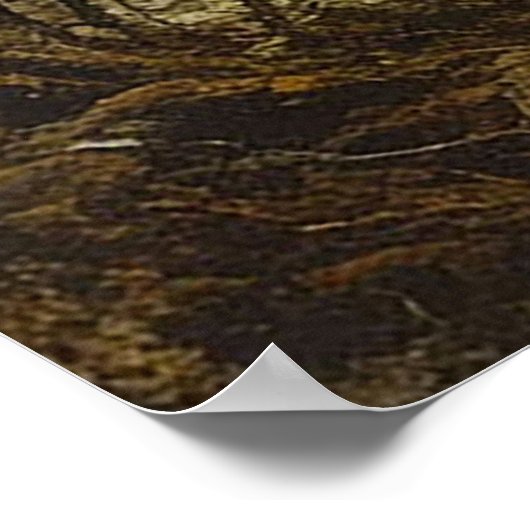 🏰🌫️ Dramatic Medieval Cliff Castle Stormscape 🌄 ポスター (角)