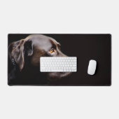 Dramatic Pet Portrait Photo Template デスクマット (キーボード&マウス)
