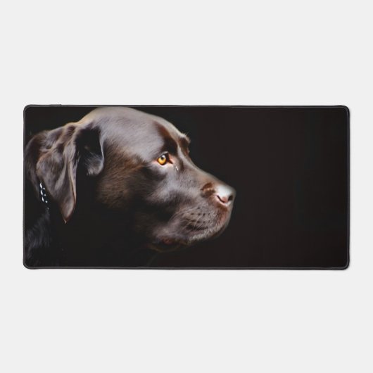 Dramatic Pet Portrait Photo Template デスクマット (正面)