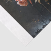 Dramatic Roses in Bloom Decoupage 薄葉紙 (詳細)