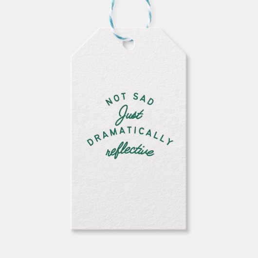 Dramatically Reflective Mood ギフトタグ (正面)