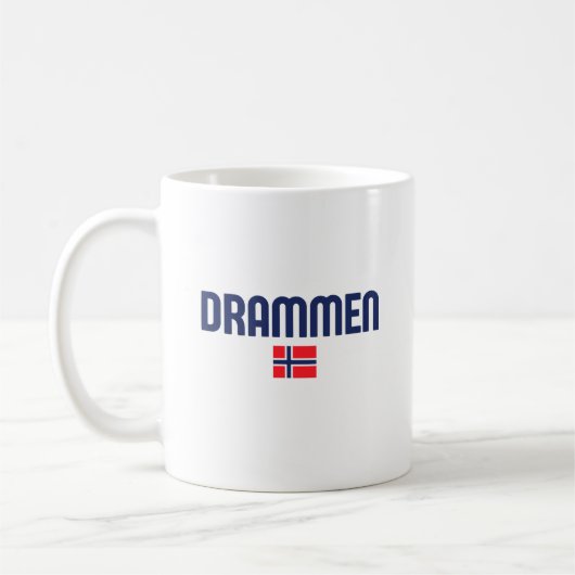 DRAMMENノルウェー コーヒーマグカップ (左)