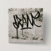 Drane 缶バッジ (正面)