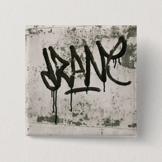 Drane 缶バッジ (正面)