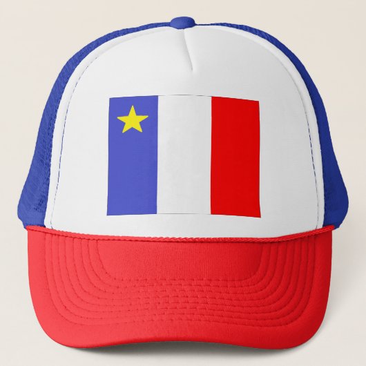 Drapeau acadien キャップ (正面)