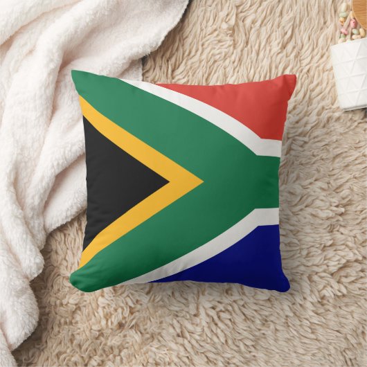 Drapeau Afrique du Sud クッション (ブランケット)