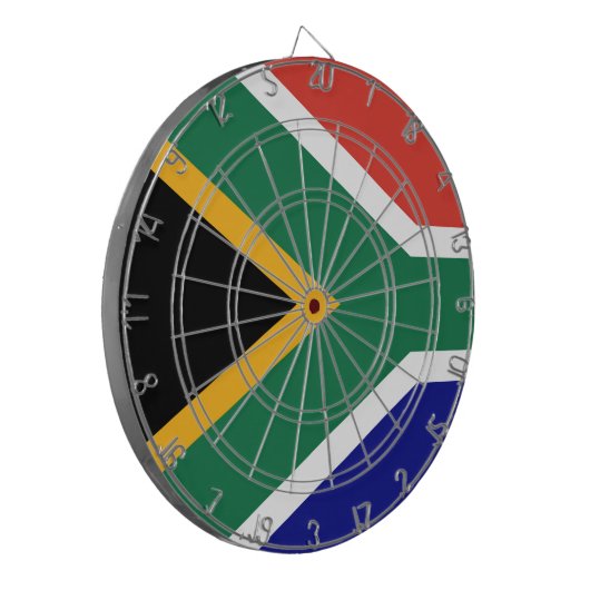 Drapeau Afrique du Sud ダーツボード (正面左)