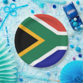 Drapeau Afrique du Sud ペーパープレート (パーティー)