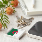 Drapeau Algérie キーホルダー (側面)