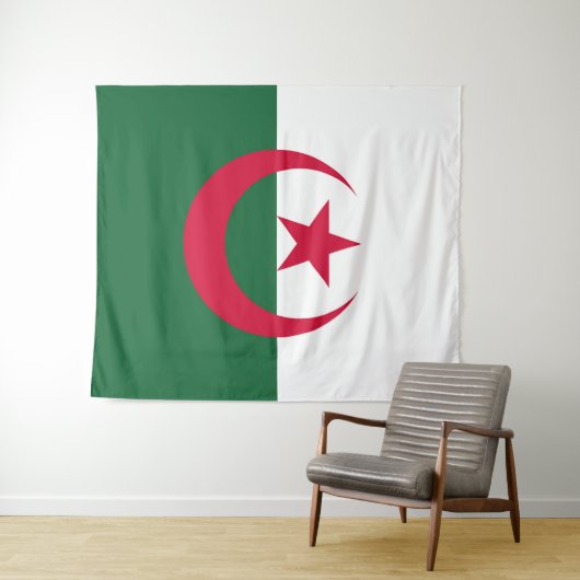 Drapeau Algérie タペストリー (インサイチュ(横))