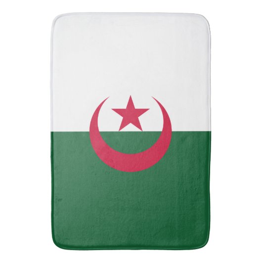 Drapeau Algérie バスマット (正面縦)